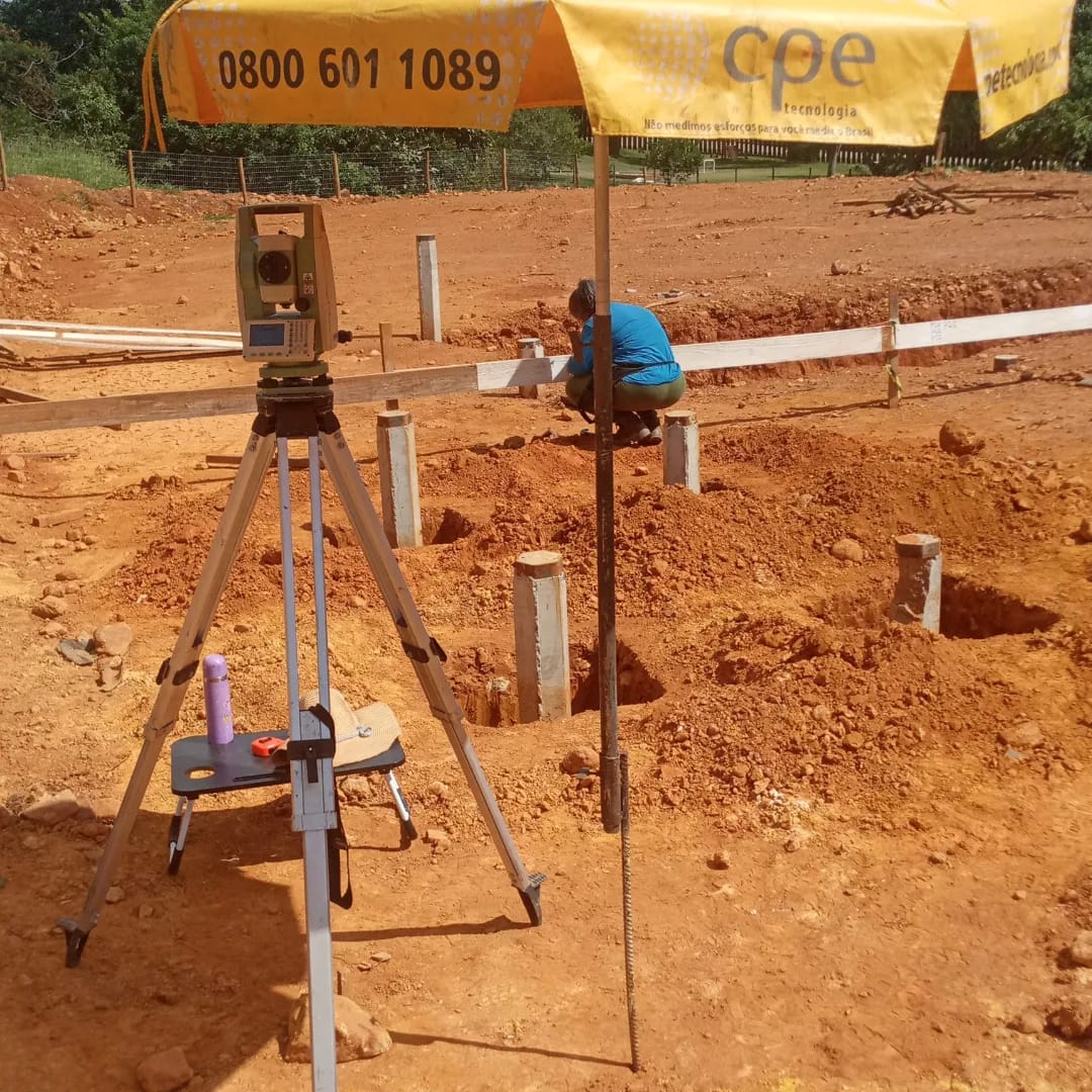 empresa de topografia locação de obra